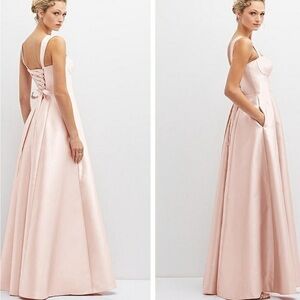 Dessy Collection Blush Pink Gown
